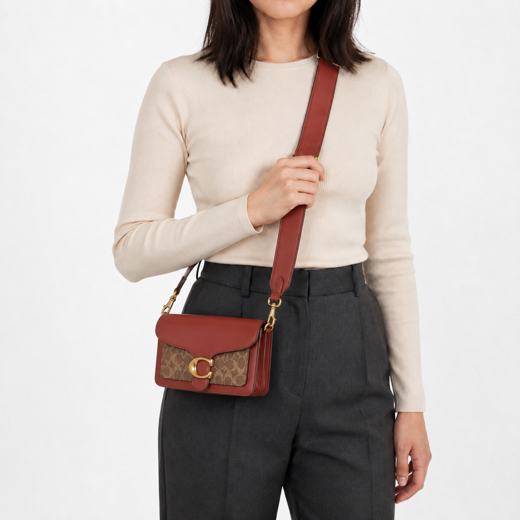 Coach Tabby Shoulder Bag 26 Signature Canvas